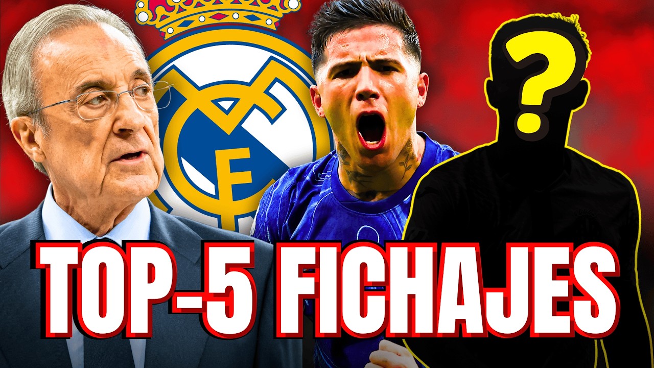 Los 5 fichajes que el REAL MADRID necesita en 2026 | La LISTA definitiva