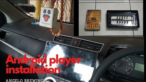 android player installation for perodua bezza 2020 series...