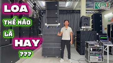 3 tiêu chí chọn loa hay cho sự kiện đám cưới - Test chất âm loa array 1202-ST nhập khẩu