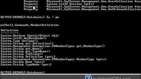 Get a Specific Method in Powershell