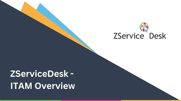 ZServiceDesk - IT & Non IT Asset Management Overview