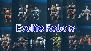 All Evolife Robots Slideshow War Robots screenshot 2