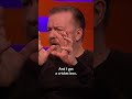 Ricky Gervais bought a child’s cricket box… - BBC