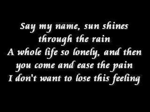 The Bangles - Eternal Flame with lyrics.