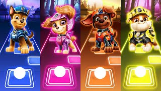 Super Paw Patrol Team Chase - Skye - Zuma - Rubble | Tiles Hop EDM Rush