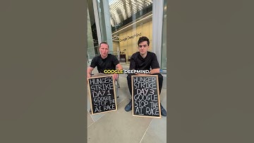 Denys joins the Google DeepMind Hunger Strike