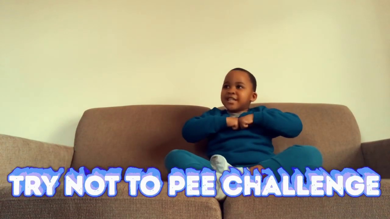 4 Year Old Try Not To Pee Challengezaynestoyworld Youtube