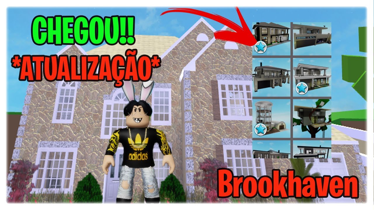 CHEGOU* A NOVA ATUALIZAÇÃO DO BROOKHAVEN (ROBLOX) 