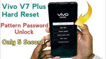 Vivo V7 Plus Hard Reset Done || Unfortunately Accept Pattern Unlock No Format Data Hindi 2022.
