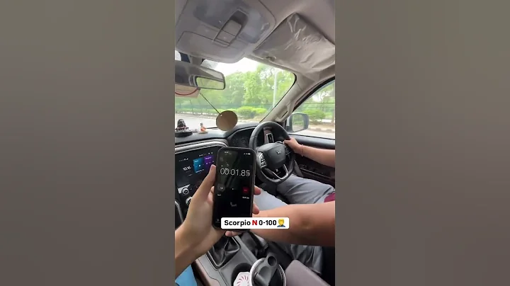 Scorpio N 0-100🤡 #shorts #viralvideo #trending #car #automobile #funny #mahindra #scorpio #scorpion