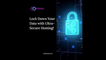 Secure Your Data with Fast, Reliable Hosting at ClubHosty. #webhosting #fasthosting#reliablehosting
