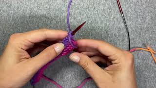 New Row Knitting Uusi Rivi Neuloessa