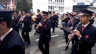Harmonie Municipale de Monthey /défilé fête fédérale 2016 Montreux