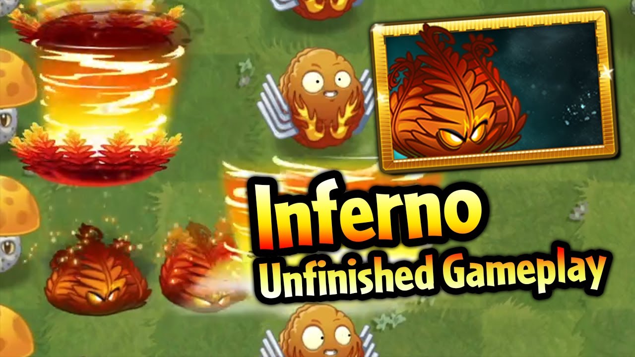 Plants Vs. Zombies 2 Inferno Unfinished Gameplay - Youtube