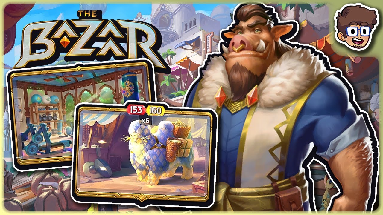 Taking My Beast of Burden to the Gym!! | The Bazaar