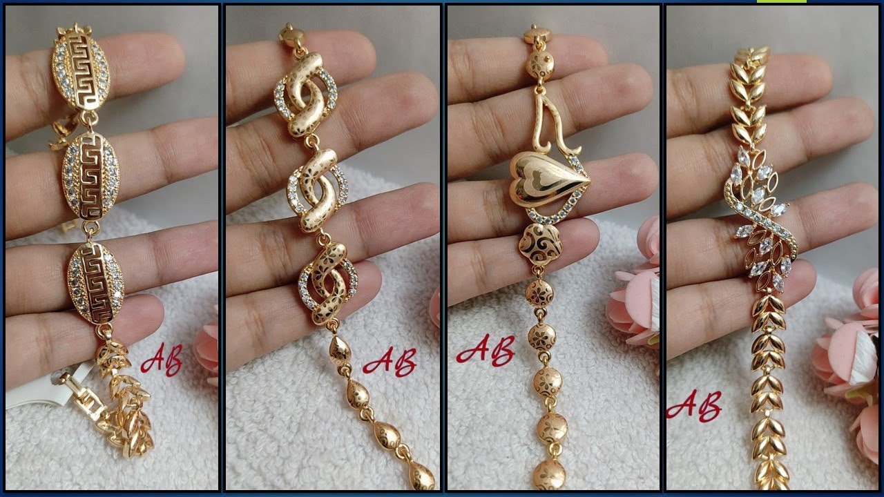 Rose Gold Bracelet Design | Daily Wear Bracelets |WhatsApp 9110592541 - Indian Fashion Trends