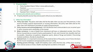 Funeral Insurance through the Family Protect Plan (FLP) as offered by UAP Old Mutual Assurance