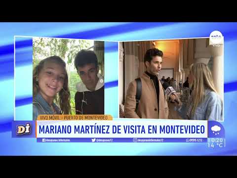 Mariano Martínez: "Me encantaría poder crecer y tener comunidad en el cine"