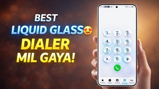 Install iOS26 LIQUID GLASS Dialer on Samsung any Android screenshot 3