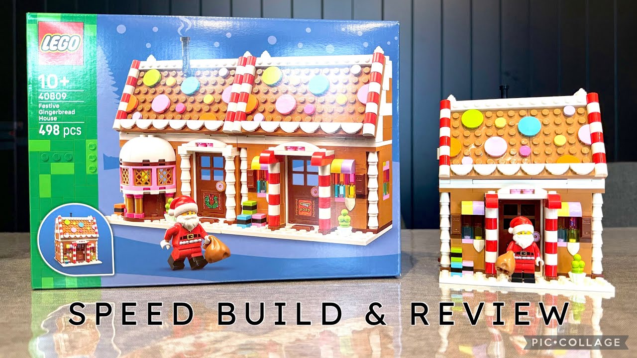Lego Festive Gingerbread House 40809 - купити конструктор: ціни