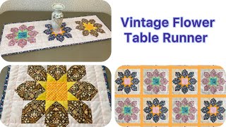 LOVELY THINGS. Sewing Vintage Flowers  from Scrap Fabric | Beautiful Patchwork Projects