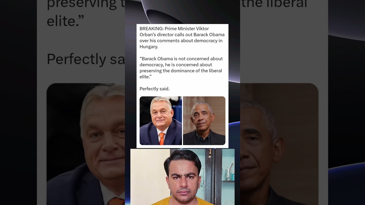 Orban Aide Slams Obama, Says He Cares About Liberal Elite Power, Not Democracy