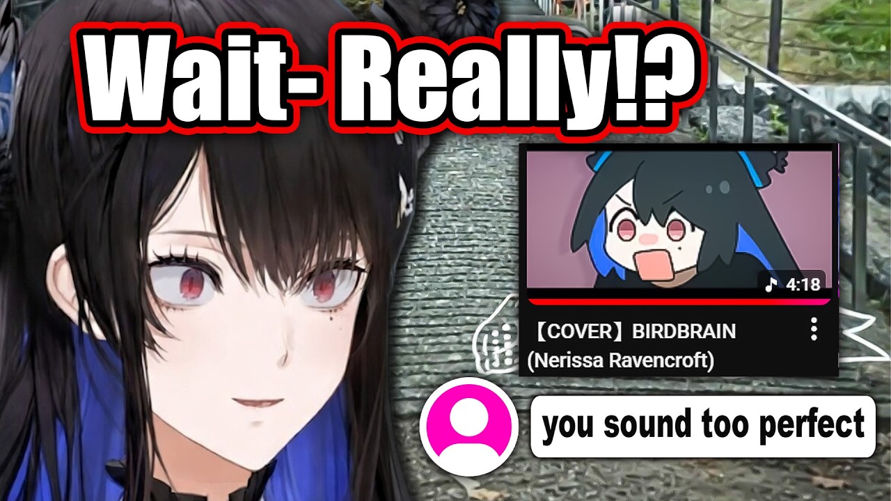 Nerissa Though She Sounded Terrible on Her New Cover Song【Hololive】