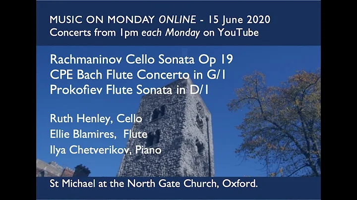 Music on Monday 15th June: Ellie Blamires, Ruth He...