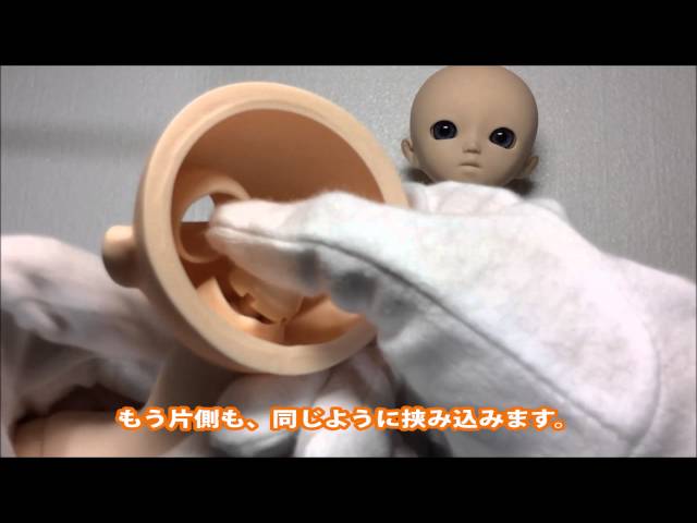 No.05 1/3オビツボディ対応創作人形ヘッド 1/3OBITSU/PARABOXボディ ボディとヘッドの接続方法 - YouTube