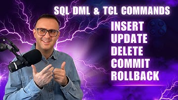In 15 Minutes, Master SQL INSERT, UPDATE, DELETE, COMMIT, and ROLLBACK (DML & TCL Commands)