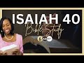 ISAIAH 40 | LIVE BIBLE STUDY & COMMENTARY | MORNINGS WITH JESUS
