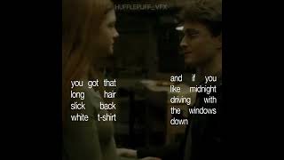 OBSESSED W THIS #potterverse #harrypotter #potterhead #hp #hpedit #ginnywealsey #hinny #ship