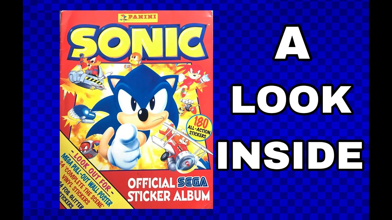 A Look Inside Panini Sonic The Hedgehog Sticker Album