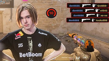 donk666 Destroys High ELO Faceit Lobby | (29-7)