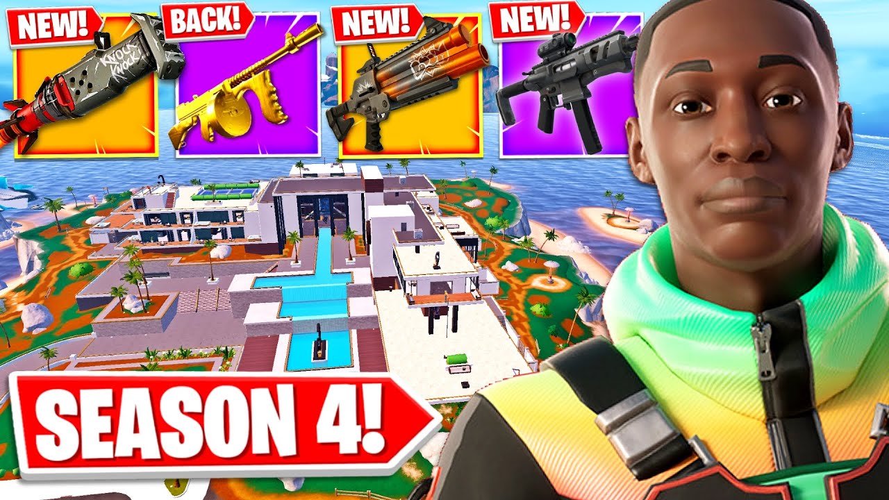 SEASON 4 is HERE! (Mythics, NEW Weapons, + more!)