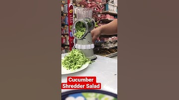 Cucumber Salad Shredder Manual Machine#shorts #fyp #explorepage #kitchengadgets