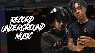Record *UNDERGROUND MUSIC*  Tutorial ( FL STUDIO 20 )
