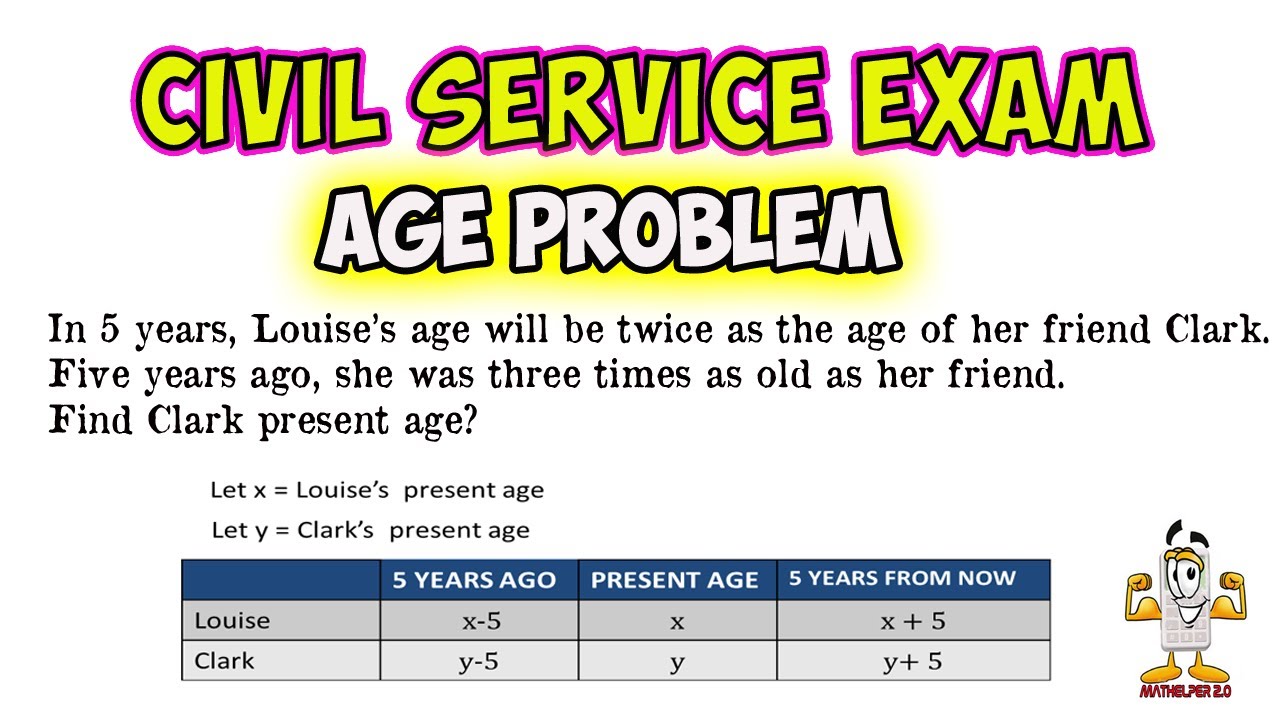 CIVIL SERVICE EXAM AGE PROBLEM YouTube civil-service-exam-age-problem-youtube