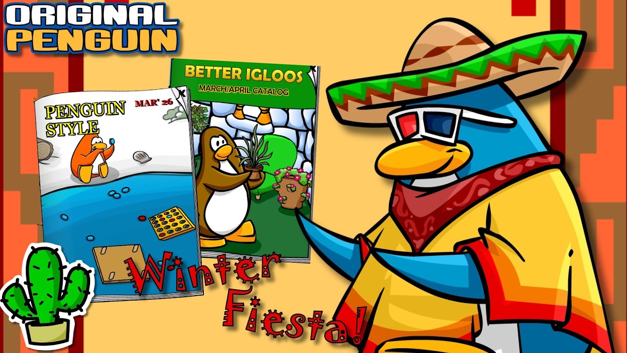 WINTER FIESTA! 🌵☀️ + CACTUS PIN & MARCH 2026 CATALOGS | Original Penguin
