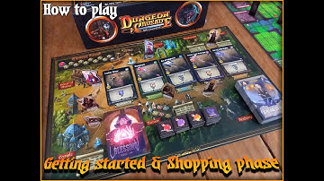 Dungeon Crusade - How to play (Getting started & Shopping phase)