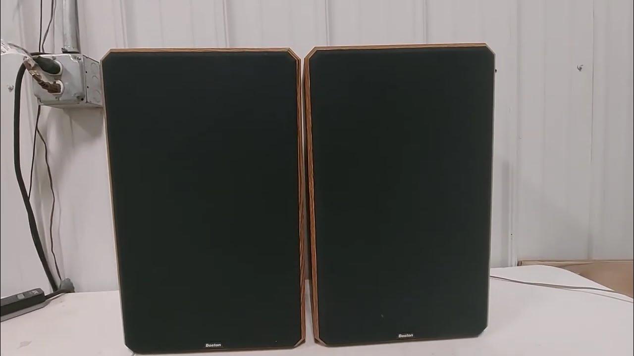 Boston Acoustics HD8 Speakers YouTube
