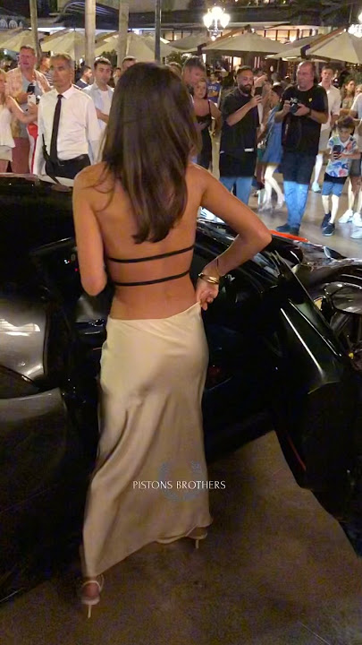 Sexy Arab model getting out her Ferrari in style at Monaco #billionaire #monaco#luxury#lifestyle#fyp