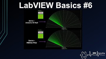 LabVIEW Basics #6 - SONAR Part 3 - Design and Implementation of a SONAR System on an Arduino UNO R3