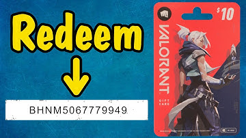 How to Redeem Valorant Gift Card Code From Amazon or From a Physical Store