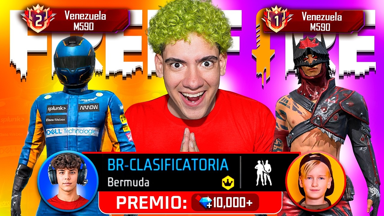 NIÑO DE 11 AÑOS TOP 1 SE ENFRENTA AL TOP 17 en FREE FIRE por DIAMANTES !! - TheDonato