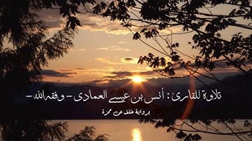 سورة النازعات | الشيخ القارئ أنـس بن عيسى العمادي - وفقه الله -