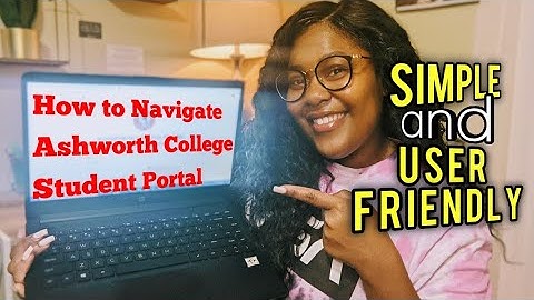 Ashworth College Basic Online Navigation