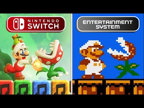 What If Super Mario Bros. Wonder Was On NES! (Original vs Fan Game)