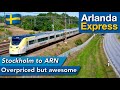 Arlanda Express review : Overpriced but so good