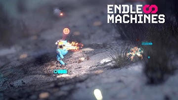 A Robot With a Flamethrower Walks Into a Fight | Endless Machines | Indie Game | WIP